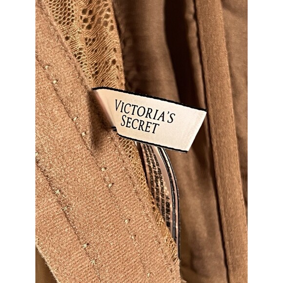 Victoria's Secret Very Sexy Caramel Kiss Corset S Bustier Brown Unlined Boned - Picture 9 of 10